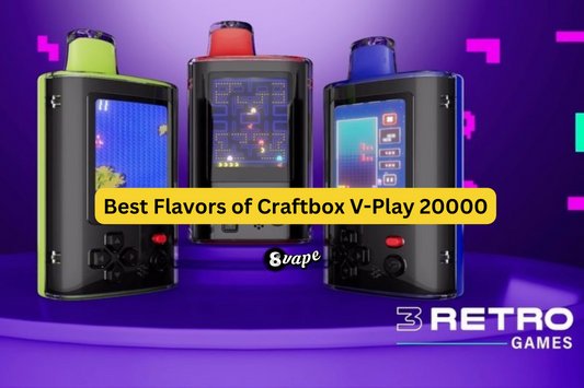craftbox vplay 20000 disposable vape best flavors