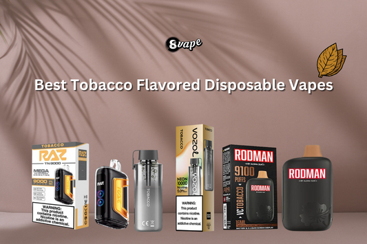 best tobacco flavored disposable vapes