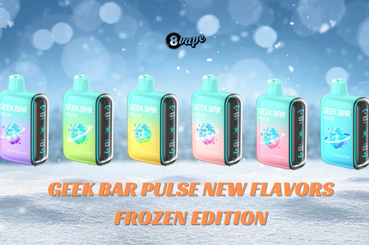 geek bar pulse new flavors frozen edition