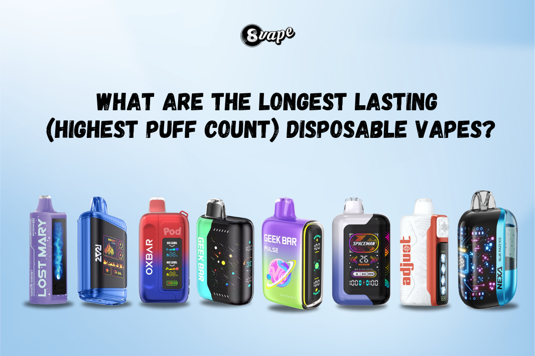What are the Longest Lasting (Highest Puff) Disposable Vapes? Eightvape