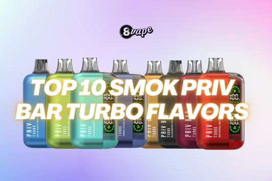 best smok priv bar turbo flavors