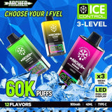 Archer Disposable Vape Archer 60K Ice Control Disposable Vape (5%, 60000 Puffs)