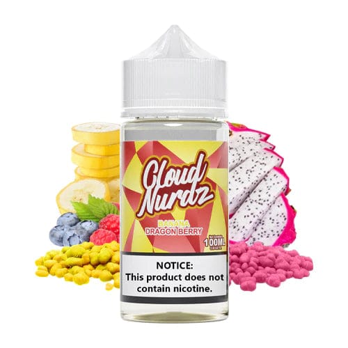 Cloud Nurdz Juice Cloud Nurdz Synthetic Banana Dragon Berry Vape Juice 100ml