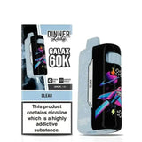 Dinner Lady Disposable Vape Clear Dinner Lady 60K Disposable Vape (5%, 60000 Puffs)