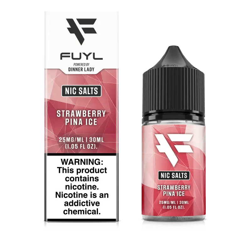 Dinner Lady Juice 25mg Dinner Lady FUYL Strawberry Pina Ice 30ml