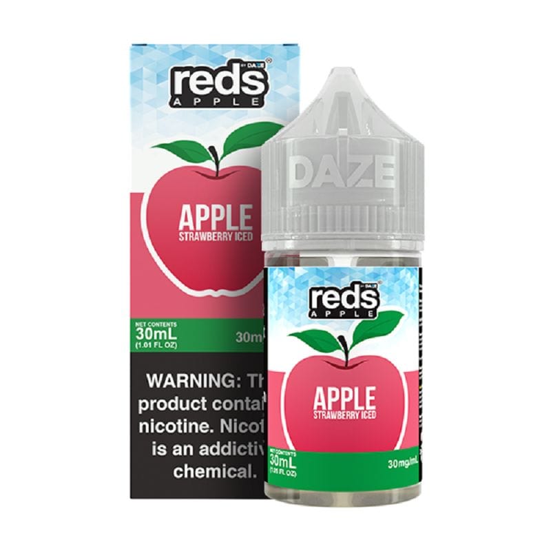 Eightvape Reds Salts Apple Strawberry Iced Nic Salt Vape Juice 30ml
