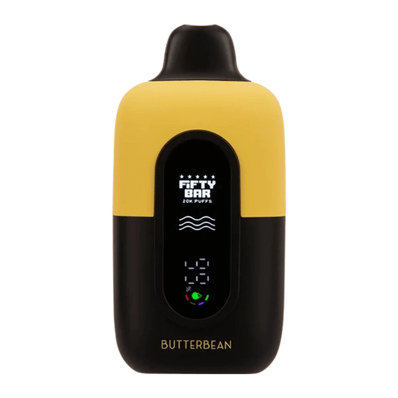 Fifty Bar Disposable Vape Butterbean Fifty Bar V2 20K Disposable Vape (5%, 20000 Puffs)