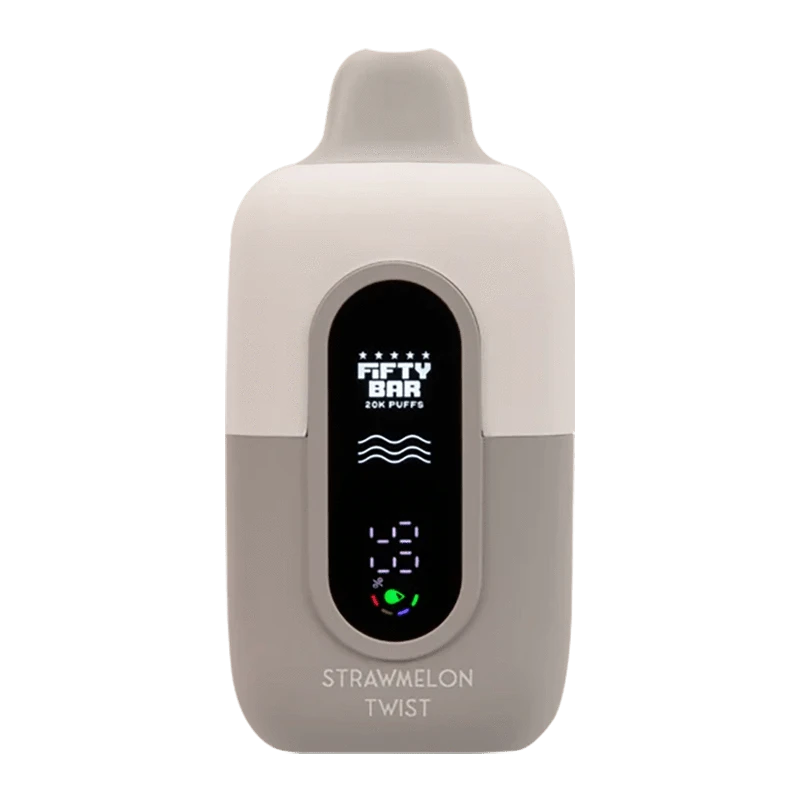 Fifty Bar Disposable Vape Strawmelon Twist Fifty Bar V2 20K Disposable Vape (5%, 20000 Puffs)