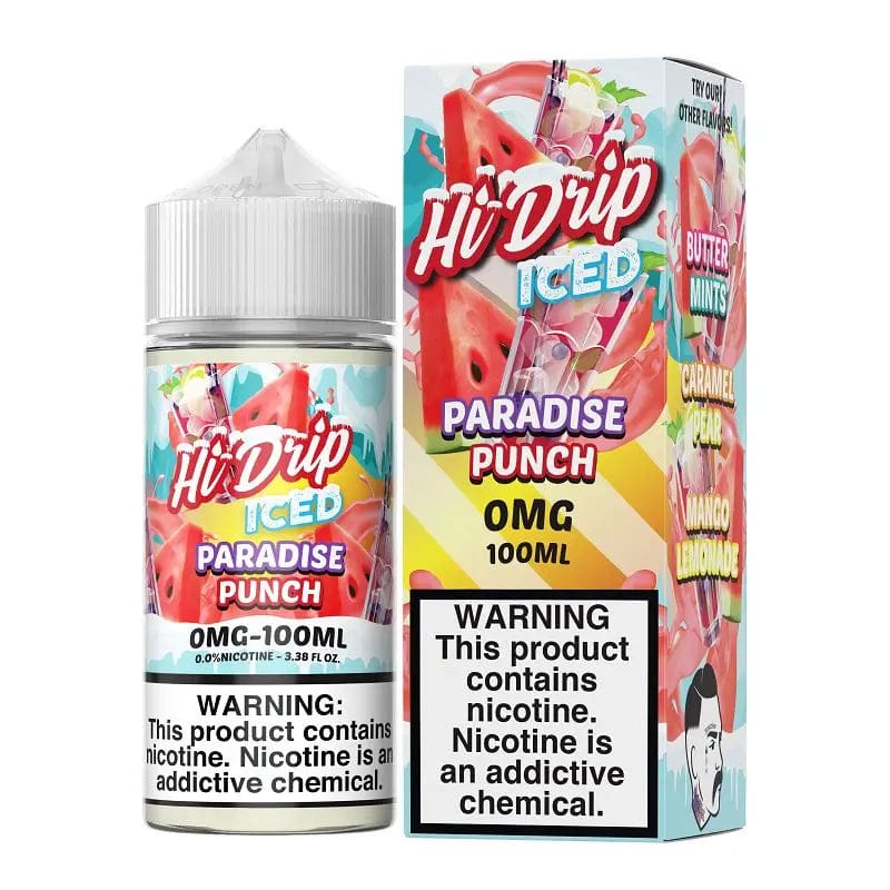 Hi-Drip Juice Hi-Drip Paradise Punch ICED Vape Juice 100ml