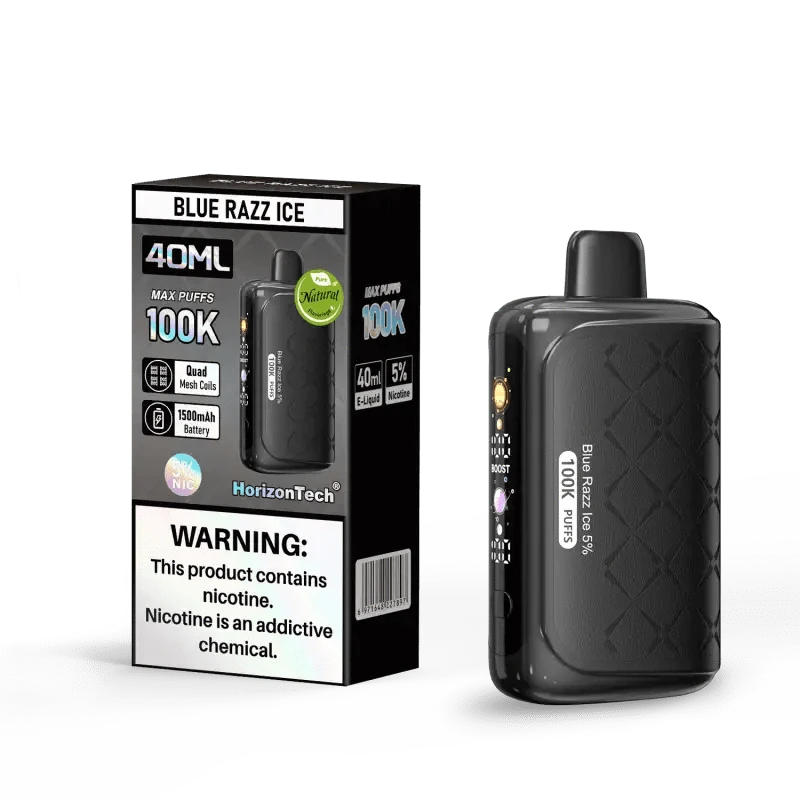 Horizon Disposable Vape Blue Razz Ice Horizon 100K Disposable Vape (5%, 100000 Puffs)