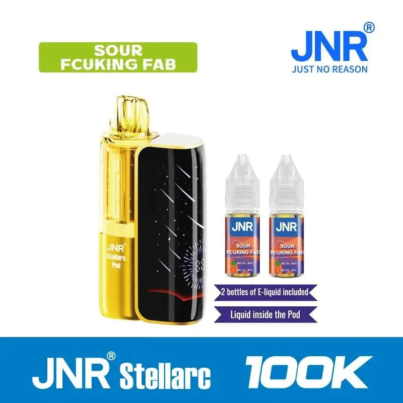 JNR Stellarc Disposable Vape Sour Fcuking Fab JNR Stellarc 100k Disposable Vape Kit(5%, 100000 Puffs)