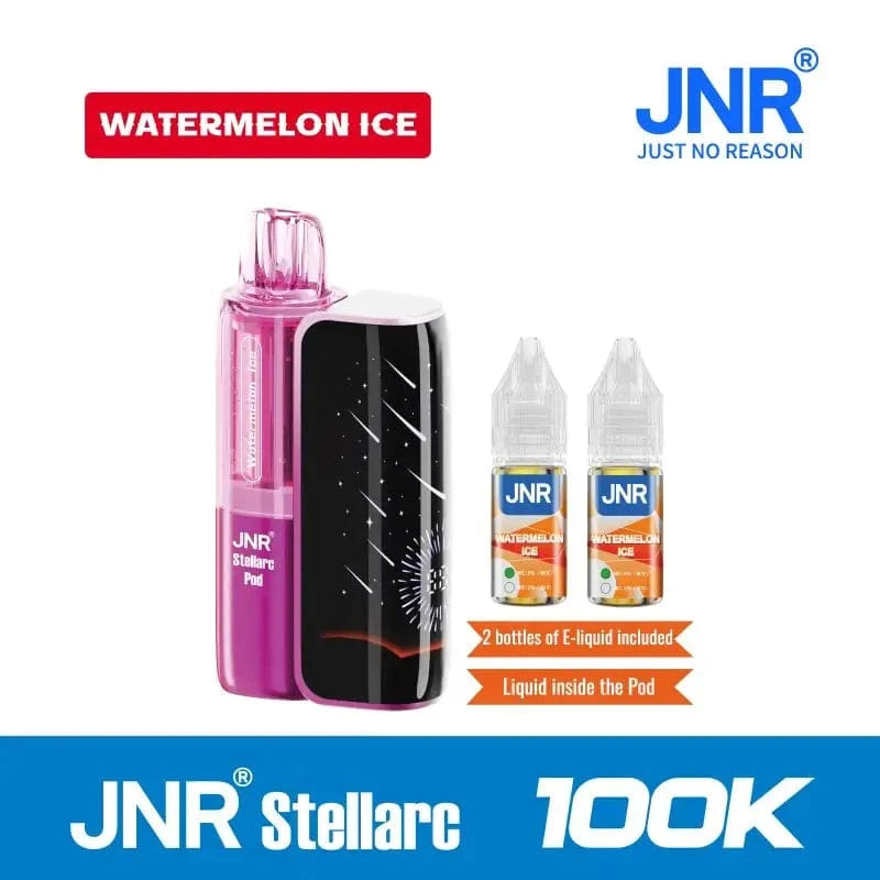 JNR Stellarc Disposable Vape Watermelon Ice JNR Stellarc 100k Disposable Vape Kit(5%, 100000 Puffs)