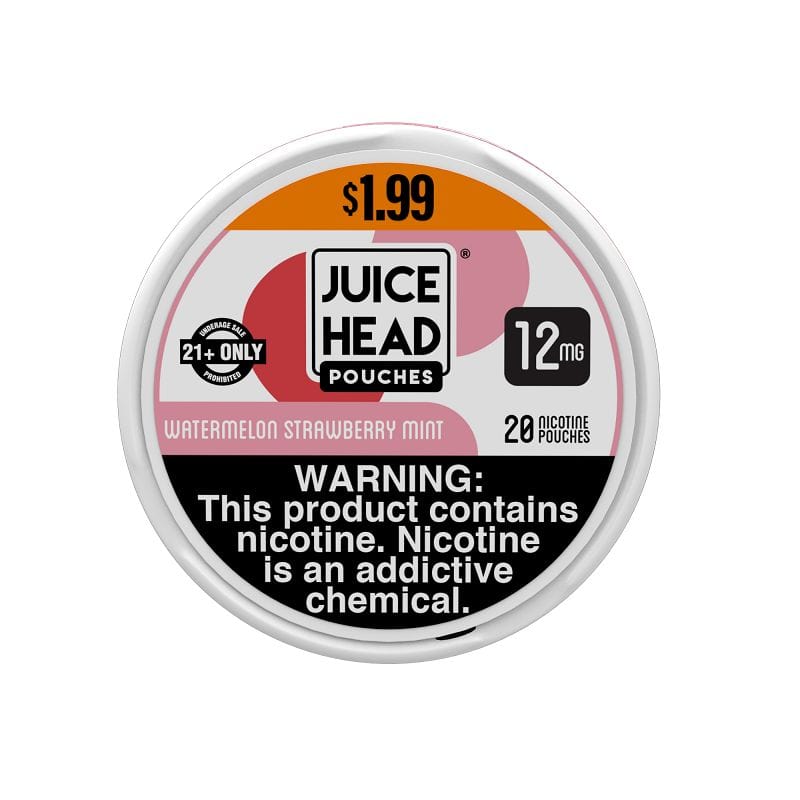 Juice Head Alternatives Watermelon Strawberry Mint 12mg Juice Head Nicotine Pouches