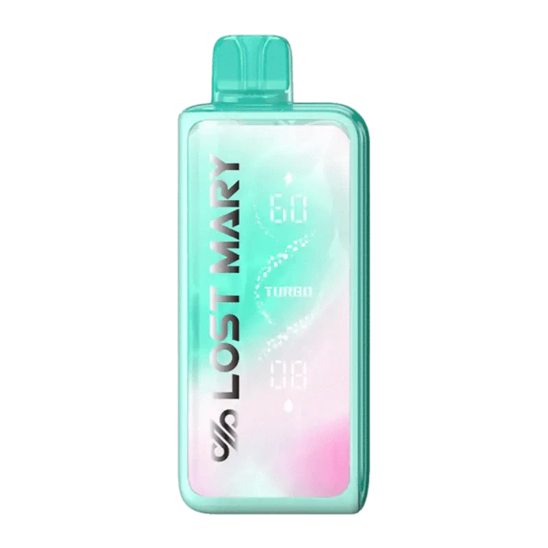 Lost Mary Disposable Vape Black Mint Lost Mary MT35000 Turbo Disposable Vape (5%, 35000 Puffs)