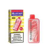 Lost Mary Disposable Vape Strawberry Dragon Lemonade Lost Mary MT35000 Turbo Disposable Vape (5%, 35000 Puffs)