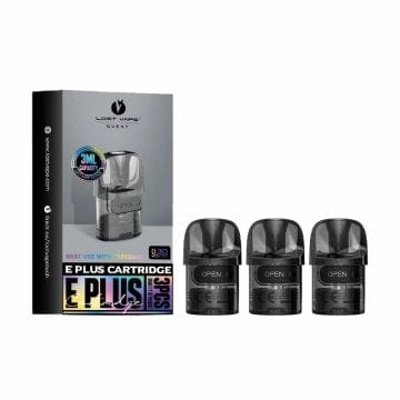 Lost Vape Pod System Lost Vape E-Plus Replacement Pod Cartridge (Pack of 3)
