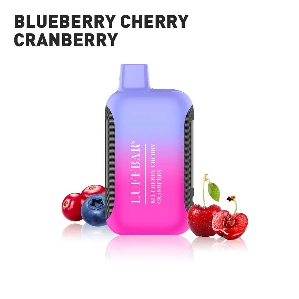LUFFBAR Disposable Vape Blueberry Cherry Cranberry LUFFBAR Dually 20000 Disposable Vape (5%, 20000 Puffs)