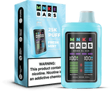 MNKE Bars XL 25K Disposable Vape Fresh Mint Flavor
