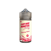 Monster Vape Labs Juice 0MG Custard Monster NTD Strawberry Vanilla Swirl Edition 100ml
