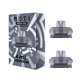 MOTI Vape Pods 0.8ohm MOTI GO Refillable Pod (Pack Of 2)