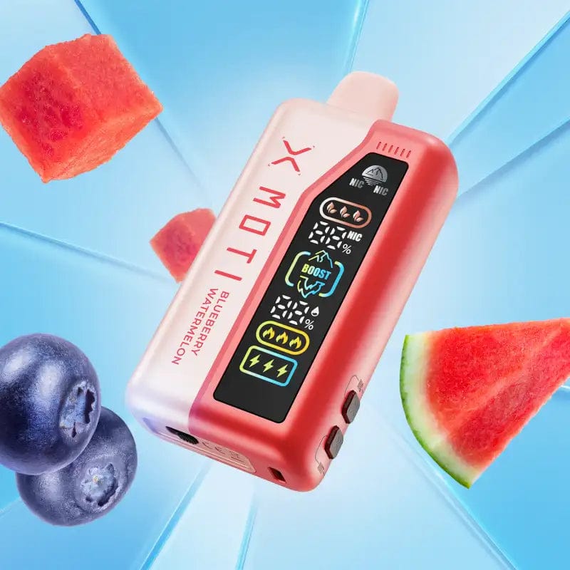 MOTI Vape Disposable Vape Blueberry Watermelon MOTI NICFLEX 40K Nic-Control Disposable Vape (0-6%, 40000 Puffs)
