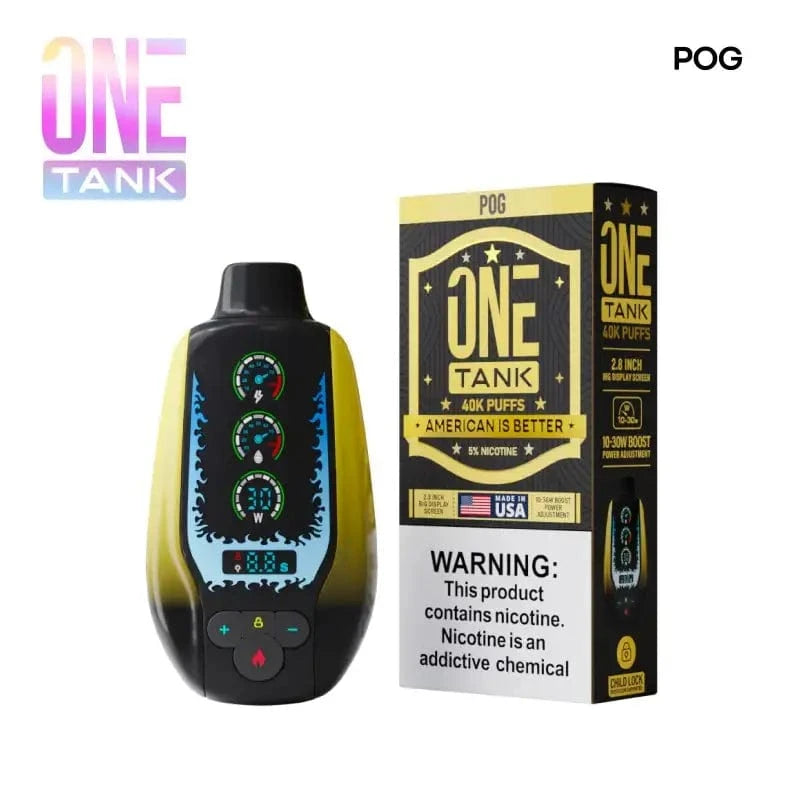 One Tank Disposable Vape POG One Tank 40K Disposable Vape (5%, 40000 Puffs)