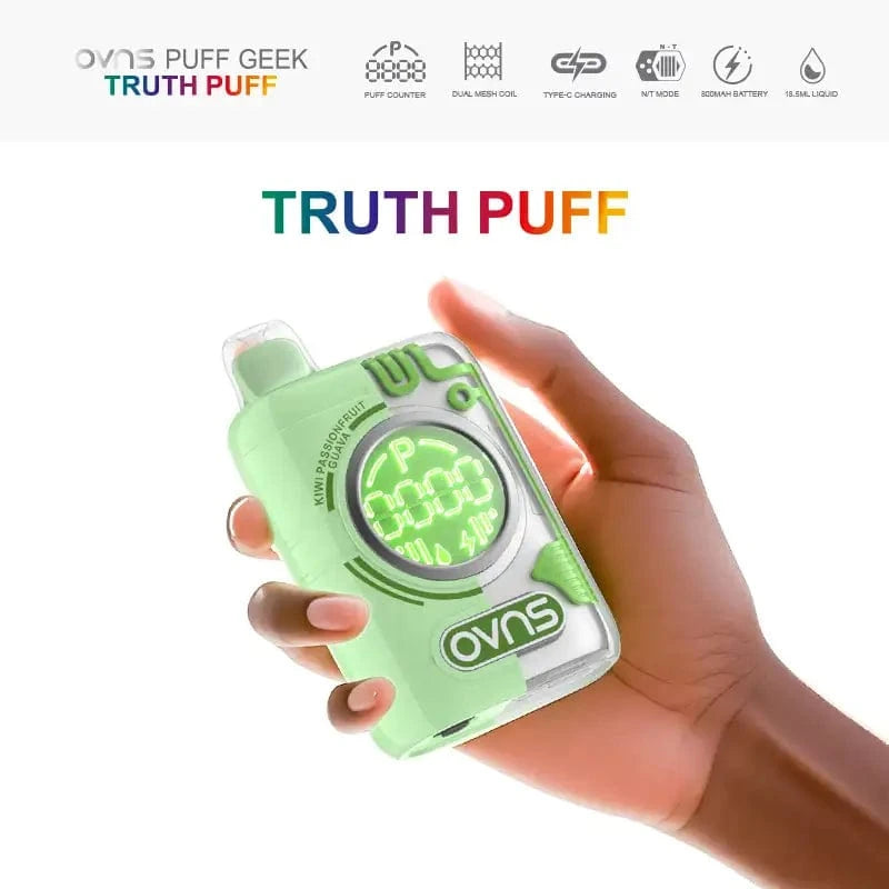 OVNS Disposable Vape OVNS Puff Geek Truth Puff Disposable Vape Kit (5%, 18.5ml)