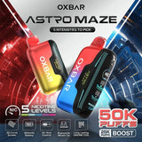 OXBAR Disposable Vape OXBAR ASTRO MAZE 50K NIC Control Disposable Vape (5%, 50000 Puffs)