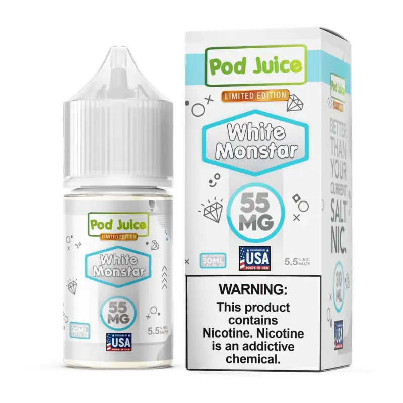 Pod Juice Juice 35MG TF White Monstar Pod Juice 30ml Vape Juice
