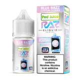 Pod Juice Juice 55MG Pod Juice x RAZ Blue Razz Cotton Clouds TFN Salt Vape Juice 30ml
