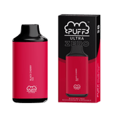 Puff Bar Disposable Vape Black Cherry ice Puff Bar Ultra Zero 8000 Disposable Vape (0%, 8000 Puffs)