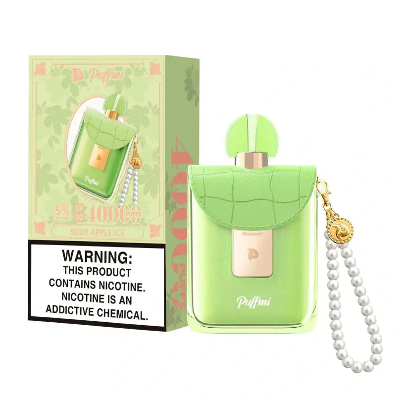 Puffmi Disposable Vape Sour Apple Ice Puffmi Flora 40K Disposable Vape (5%, 40000 Puffs)