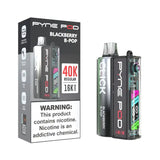 Pyne Pod Disposable Vape Blackberry B-Pop Pyne Pod Click 40K Disposable Vape Kit (5%, 40000 Puffs)