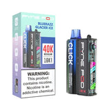 Pyne Pod Disposable Vape Bluerazz Glacier Ice Pyne Pod Click 40K Disposable Vape Kit (5%, 40000 Puffs)