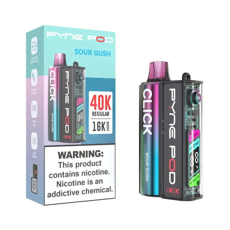 Pyne Pod Disposable Vape Pyne Pod Click 40K Disposable Vape Kit (5%, 40000 Puffs)