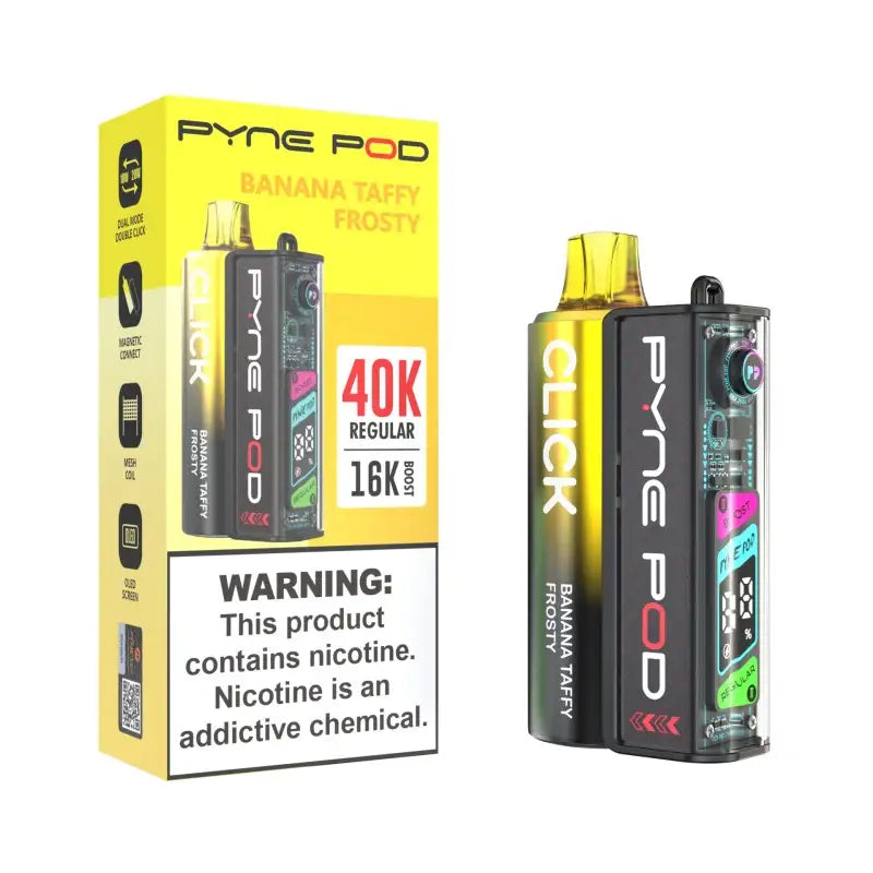 Pyne Pod Disposable Vape Pyne Pod Click 40K Disposable Vape Kit (5%, 40000 Puffs)