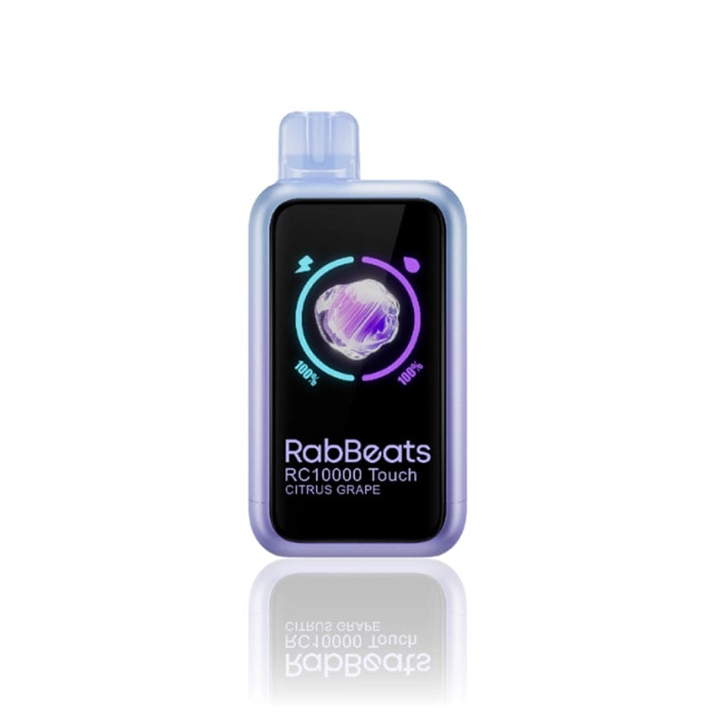RabBeats Disposable Vape Citrus Grape RabBeats RC10000 Touch Disposable Vape (5%, 10000 Puffs)