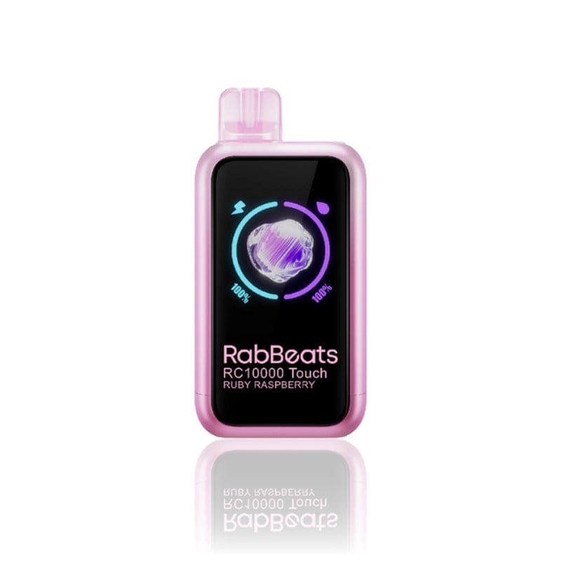 RabBeats Disposable Vape Ruby Raspberry RabBeats RC10000 Touch Disposable Vape (5%, 10000 Puffs)