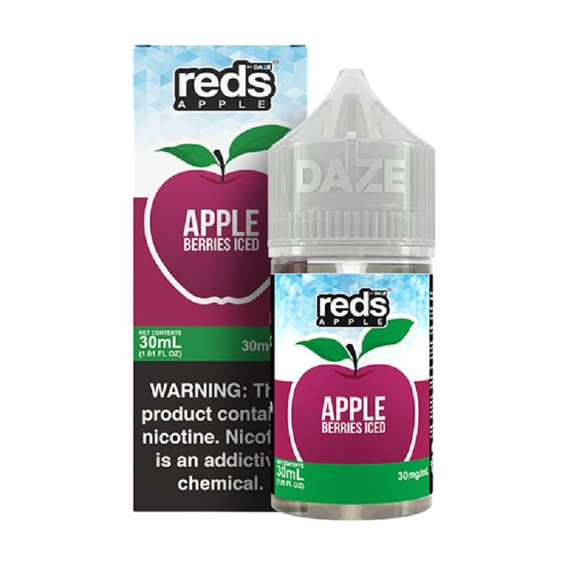 Reds Apple E-Juice Juice Reds Salts Apple Berries Iced Nic Salt Vape Juice 30ml