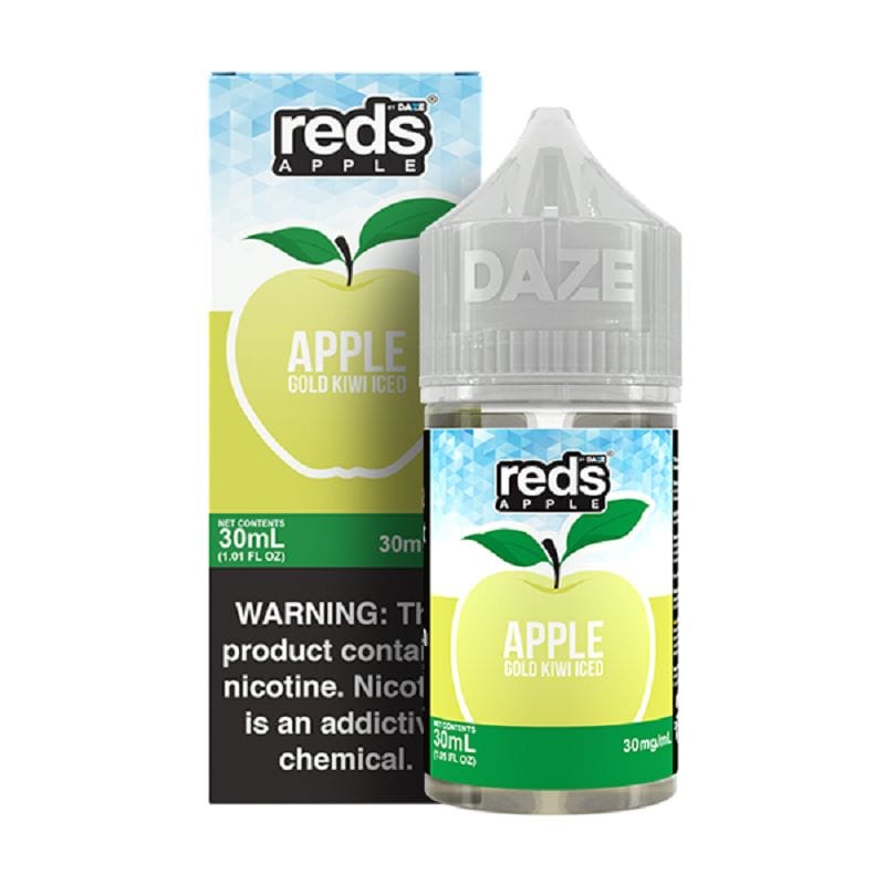 Reds Apple E-Juice Juice Reds Salts Apple Gold Kiwi Iced Nic Salt Vape Juice 30ml