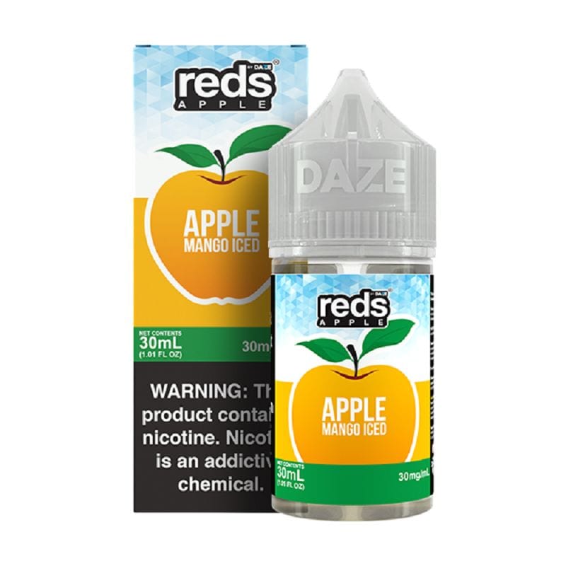 Reds Apple E-Juice Juice Reds Salts Apple Mango Iced Nic Salt Vape Juice 30ml