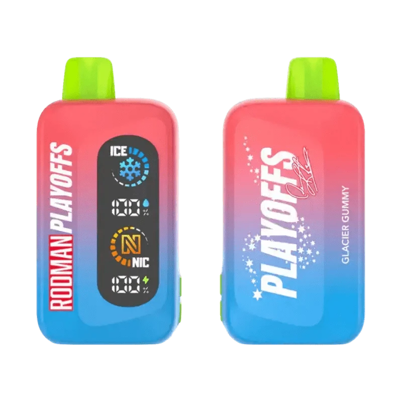 Rodman Disposable Vape Glacier Gummy Rodman Playoffs 50K Ice-Nic Control Disposable Vape (5%, 50000 Puffs)