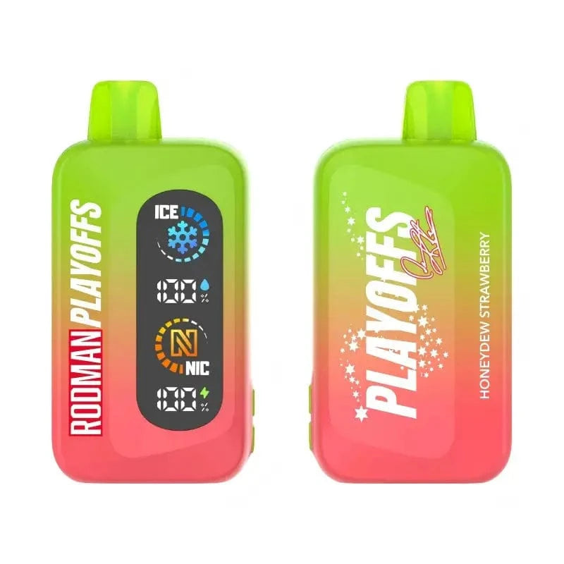 Rodman Disposable Vape Honeydew Strawberry Rodman Playoffs 50K Ice-Nic Control Disposable Vape (5%, 50000 Puffs)