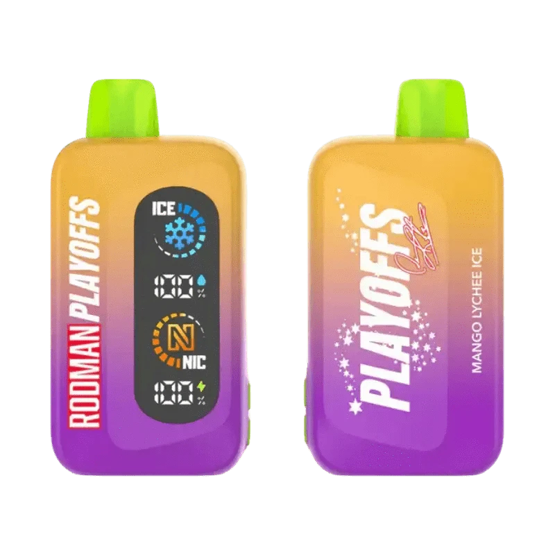 Rodman Disposable Vape Mango Lychee Ice Rodman Playoffs 50K Ice-Nic Control Disposable Vape (5%, 50000 Puffs)