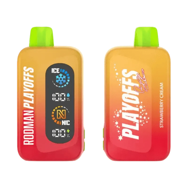 Rodman Disposable Vape Strawberry Cream Rodman Playoffs 50K Ice-Nic Control Disposable Vape (5%, 50000 Puffs)