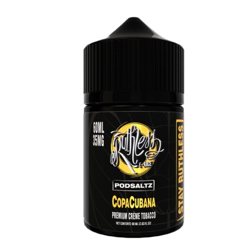 Ruthless Juice 35mg Ruthless Nicotine Alternative Salt Copa Cubana 60ml