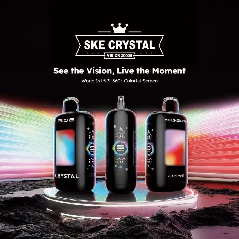 SKE Disposable Vape SKE CRYSTAL VISION 30K Disposable Vape (5%, 30000 Puffs)