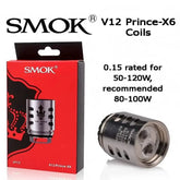 SMOK Coils X6 Coil 0.15ohm TFV12 Prince Coils (3pcs) - SMOK
