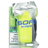 SOFI Surge 25000 Disposable Vape Sour Apple Ice Flavor