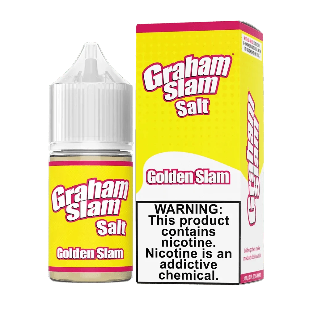 The Graham 50MG π Graham Slam Salts Golden Slam 30ml Nic Salt Vape Juice (100% off)